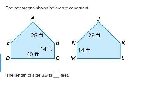 Can you help me figure it out? What is the side length of side AE?