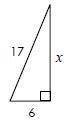 Solve for X, round to the nearest tenth.