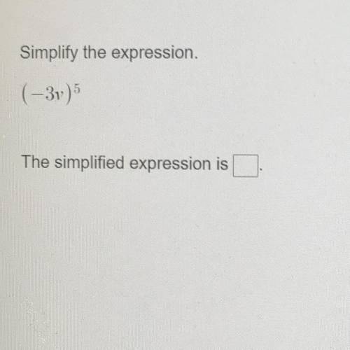 Simply the expression