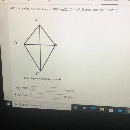 I need to figure out how to find the answer to ABD and can someone check if I have ABC right please