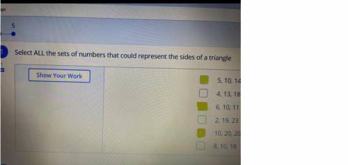 Triangle Inequalities please help ☹️☹️