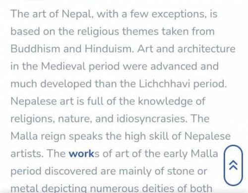 What were the major area's of and culture of the medieval Nepal?​
