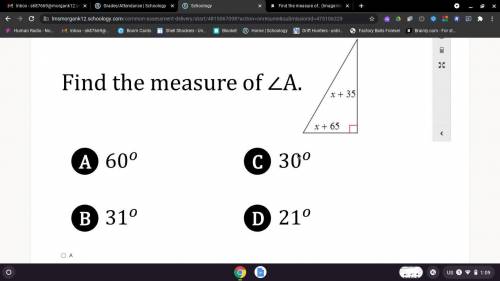 Find the measure of.. (image included)
I don't get this :(