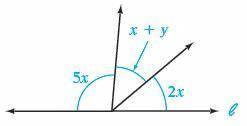 WILL GIVE BRAINLIEST!
Find x given y = 28° from the figure below.
x =