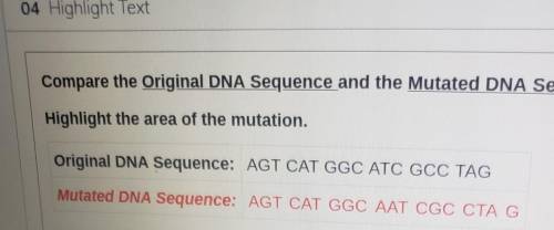 What type of mutation? Substitution, Insertion, Deletion?​