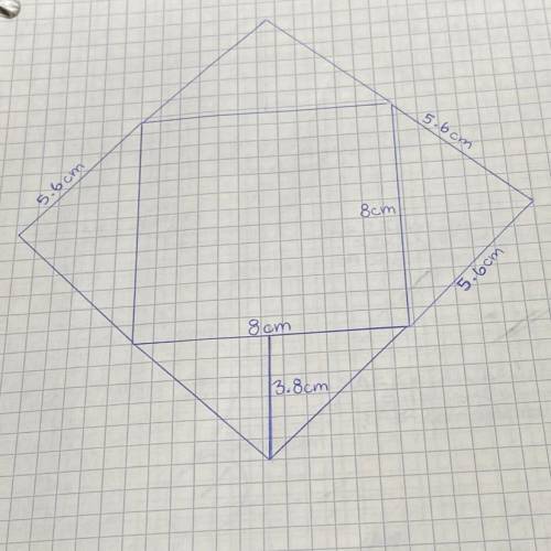 What is the volume of this square based pyramid?