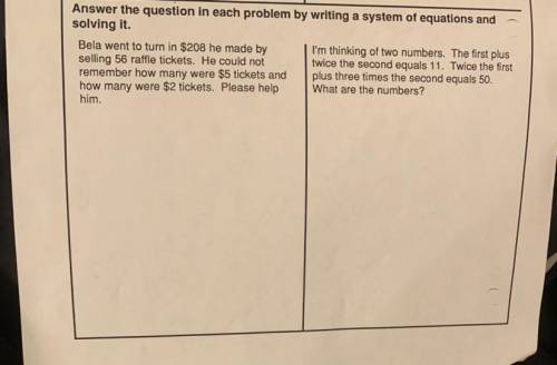 Please help me on these two problems !!