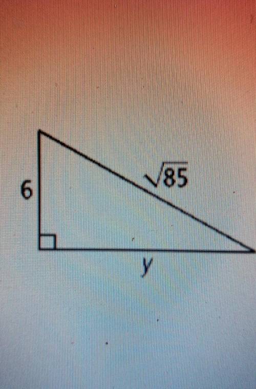 Solve using the Pythagorean theorem.need urgent help​