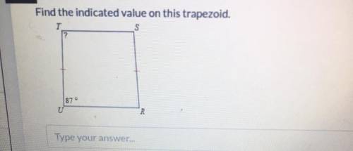 Find The Indicated Value On This Trapezoid (Geometry)!