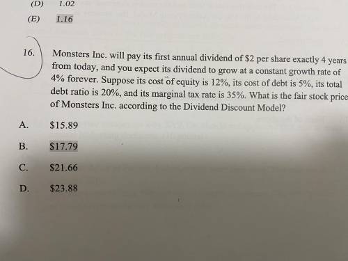 Please help!! Don't know how to deal with the equity and debt. and tax