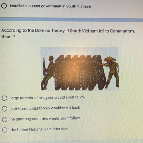 According to the domino theory, if South Vietnam fell to Communism, then ?