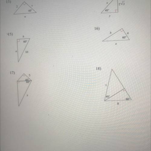 Hi, I am very stuck on questions 17 and 18. Can someone help please? Thanks