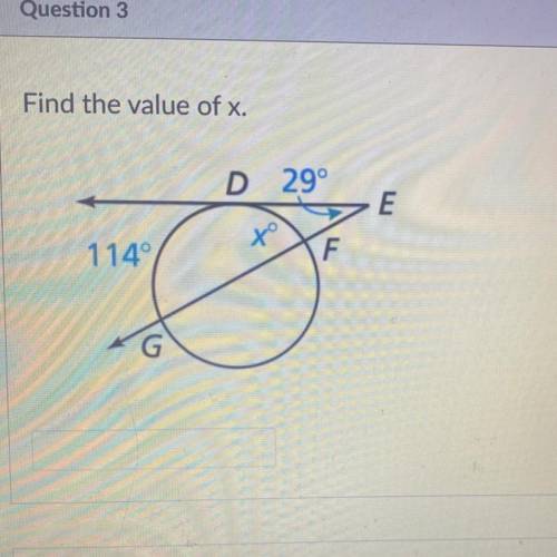 Find the value of x.
Please help meee!!!