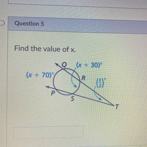 Find the value of x.
Pleaseee helpppppp