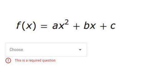 Pls help tell me which one this equation represents thank you in advance