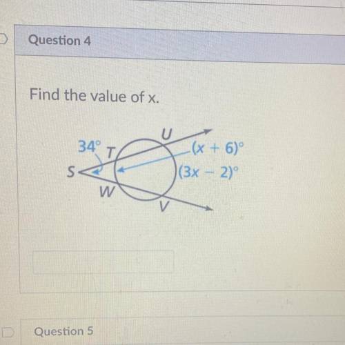 Find the value of x.
Pleaseeee I need helppp