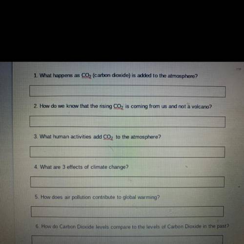 Can someone help me answer the questions 1-6 please ?!