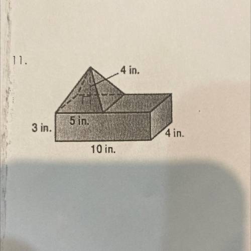 Find the volume of the figure
PLEASE