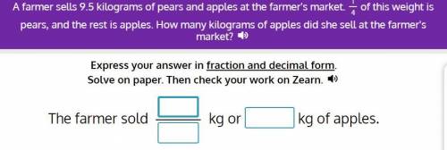 Help T-T fraction and decimals :D