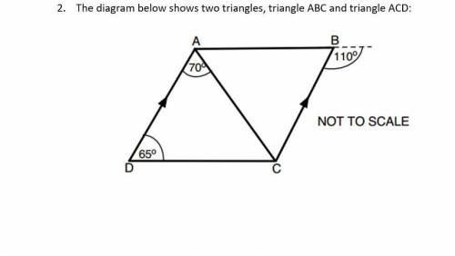 Help pls and thanks :)

(Are the two triangles similar? Explain, step by step, how you know. )