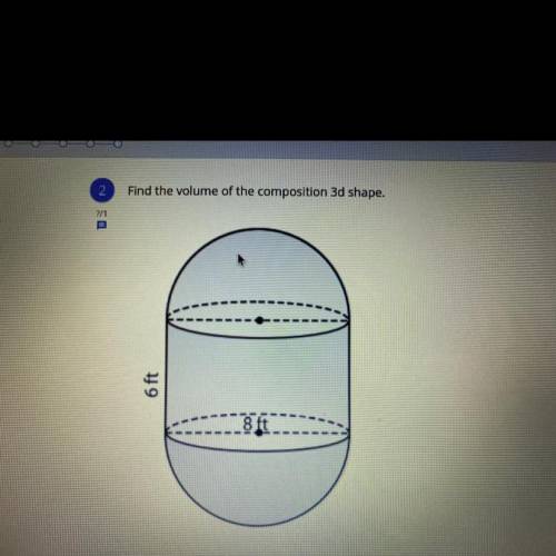 Can someone help find the volume of the composition 3D shape!!