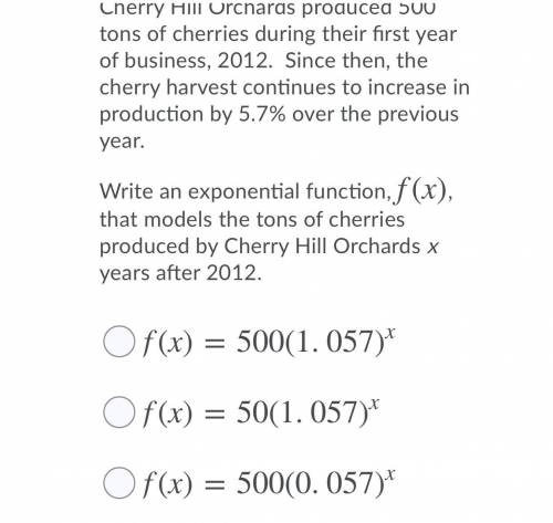 Cherry Hill Orchards produced 500 tons of cherries during their first year of business, 2012. Since