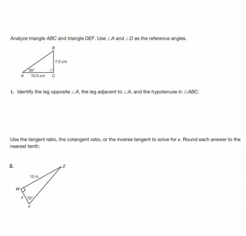 Hey just need some help on these Trig questions please
