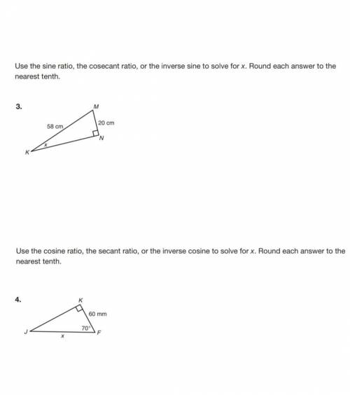 Hey just need some help on these Trig questions please