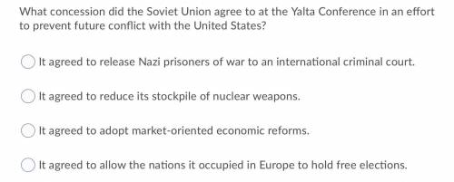 What concession did the Soviet Union agree to at the Yalta Conference in an effort to prevent futur