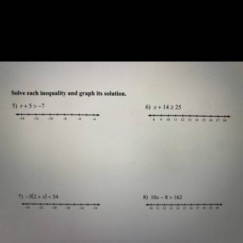 Solve and graph please, will give brainiest to first correct answer!