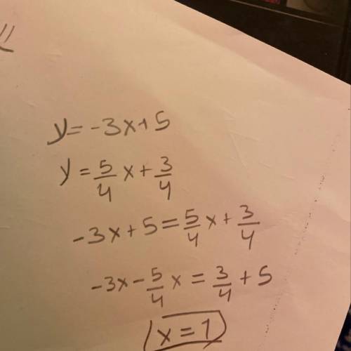 Im on a test pleaseee help

find the solution to following system of linear equations using the sub