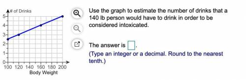 estimate the number of drinks that a 140lb person would have to drink in order to be considered int