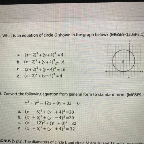 Can you help me with these two questions please
