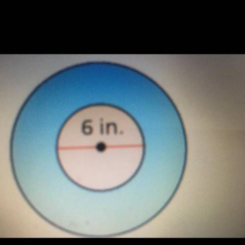 The circumference of the smaller circle is 20% of the circumference of the larger circle. Whats the