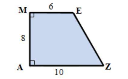 Find the area of the quadrilaterals