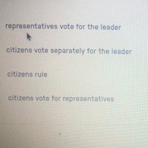 What are the similarities between presidential and parliamentary democracies (choose all that apply