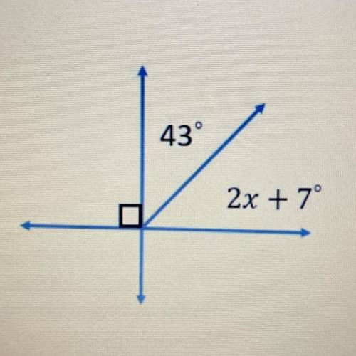 Solve for x. please help asap we have a test on these tomorrow and i have no idea what’s going on.