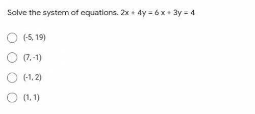 Please help me find the system of equations :)