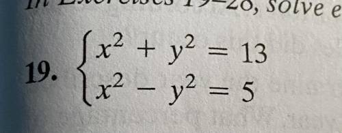 How do I solve this system using the addition method