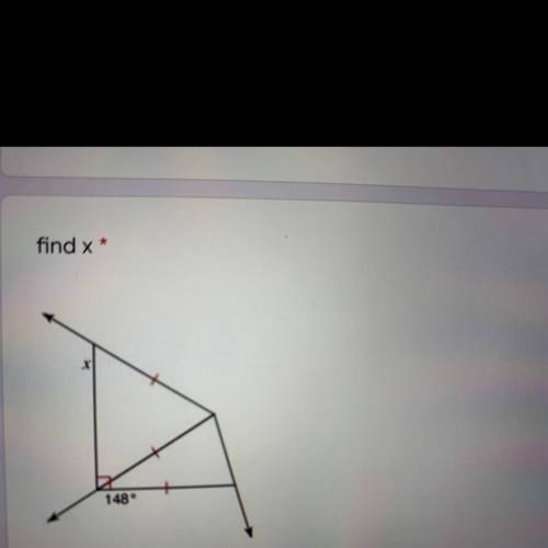 Find x please help I need the answer before 11:59