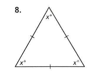 Find the measure of the interior angles. *