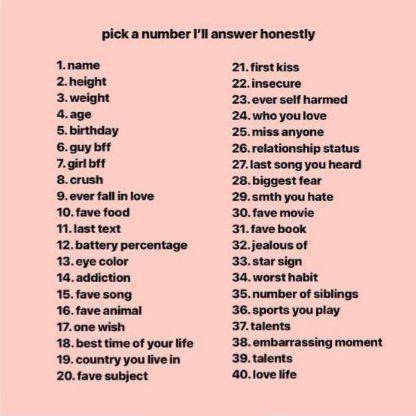 Ill answer truth fully i promise