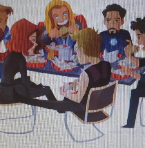 Which part of homeostasis are these adorable Avengers attempting to balance out with this shawarma?