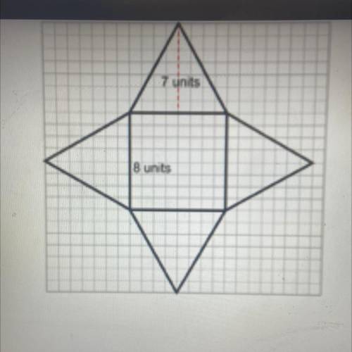 Please help!

-
What is the area of the polygon?
A) 176
B) 64
C) 288
D) 112