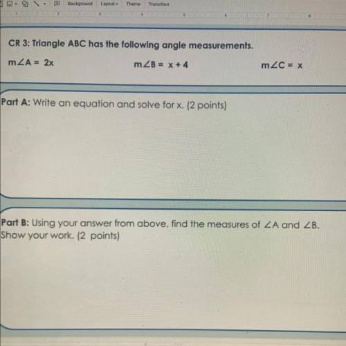 I need the answer please for a and b