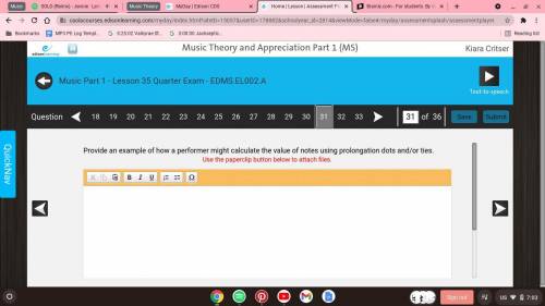 Provide an example of how a performer might calculate the value of notes using prolongation dots an