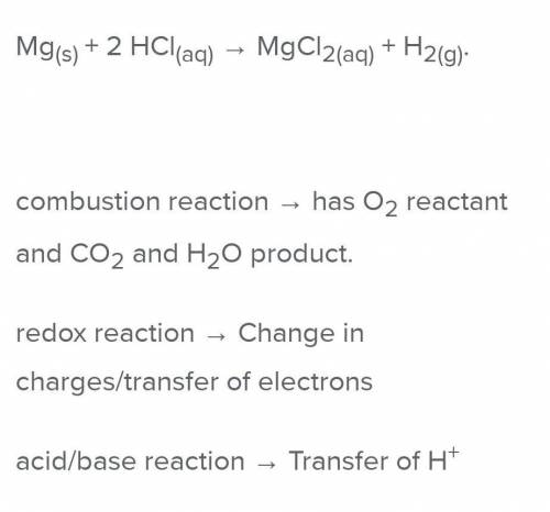 what are the reactants in the first word equation above. magnesium+hydrochloric acid ⇒ magnesium chl
