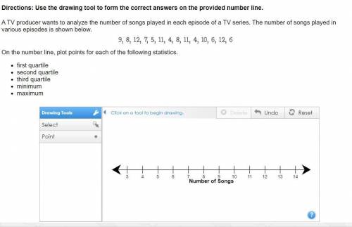 PLESS HELP Help meee

Use the drawing tool to form the correct answers on the provided number line