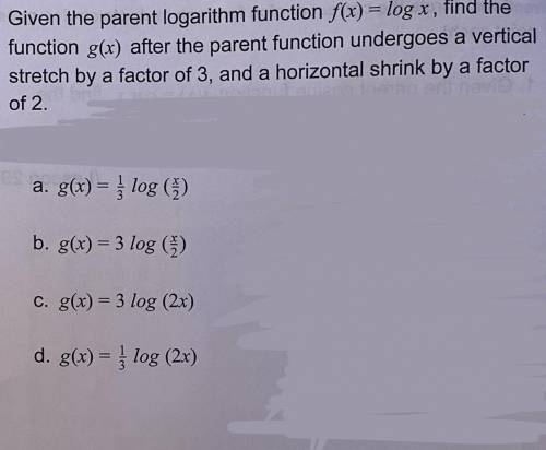 Need help with Algebra 2! Thank you! :)