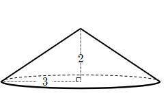 Find the volume of the cone.

 
Either enter an exact answer in terms of \piπpi or use 3.143.143, p